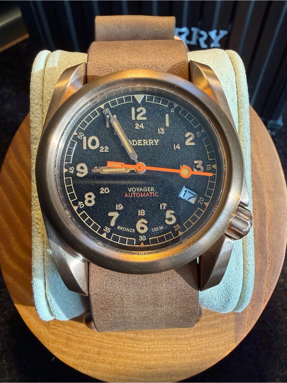 Boderry Voyager Automatic Bronze Watch - Brown